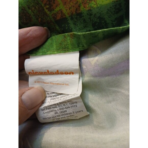 2013 Nickelodeon TMNT Full Size Flat Sheet And 2 Pillow Cases - Picture 4 of 15